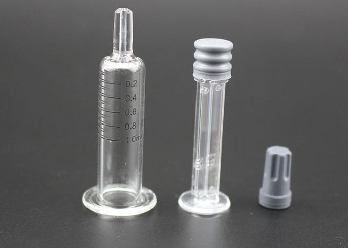 Verschluss-Spritze der Maß-Kennzeichen-Glasspritzen-1ml Luer für CBD-Öl-Patrone