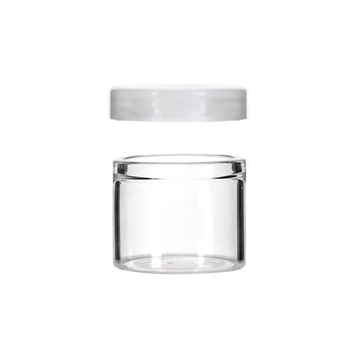Lebensmittelechte Dampf-Accessoires 6ml Glas-Konzentrat-Kräuterbehälter Wachs-Dab-Glas