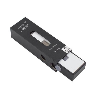 Custom LOGO Gold Silber Folie Vape-Patrone Verpackung für 0,5 ml 1 ml CBD Vape Pen