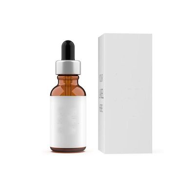 Custom Design Logo Druck Kosmetik Hautpflege Wasserlotion Serum Geschenkverpackung Papierbox