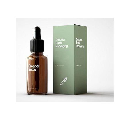 Custom Design Logo Druck Kosmetik Hautpflege Wasserlotion Serum Geschenkverpackung Papierbox