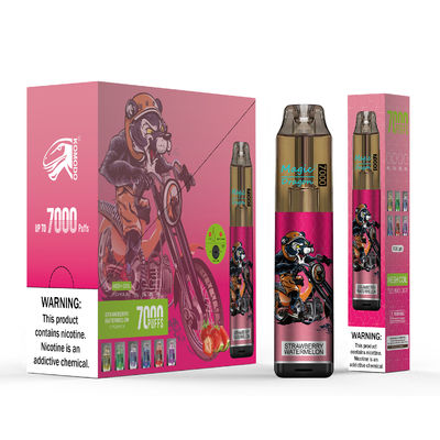 Einweg-Vape 7000 Puffs 850mAh Wiederaufladbarer Vape Pen Elektronische Zigarette