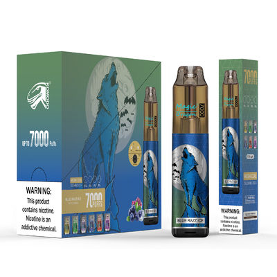 Großhandel Einweg-Vaporizer 28 Aromen 7000 Puffs 0% 5% Nikotin Einweg-Vape Pen
