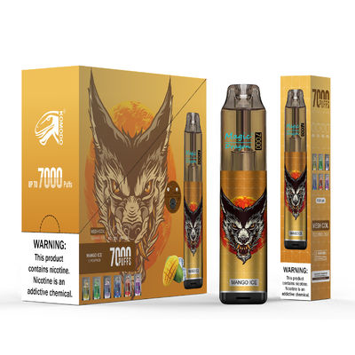 Großhandel Komodo Mini E-Zigarette Einweg-Puff Bar 7000 Puffs E-Zigarette Einweg-Vape Pen