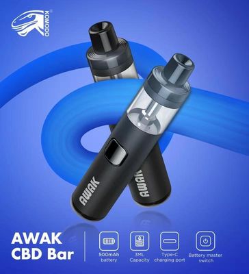 Hochwertiger Nachfüllbarer Awak Bar 3ml E Flüssigkeit Einweg-Vape-Pod-Stift