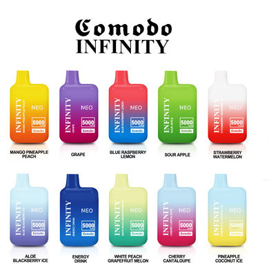 10 ml vorgefüllte Mesh Coil 550mAh Wiederaufladbar Einweg-Vape Pen 5000 Puffs OEM gültig