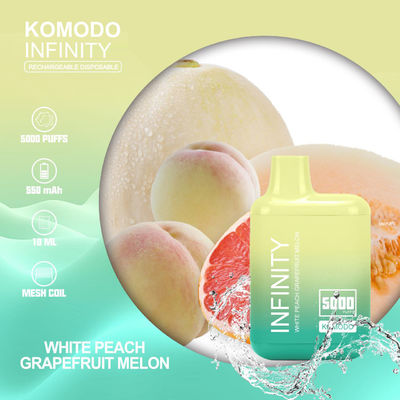 Erdbeer Wassermelone Geschmack OEM Willkommen Mini Ecig Wegwerf Vape Pen 5000 Puffs