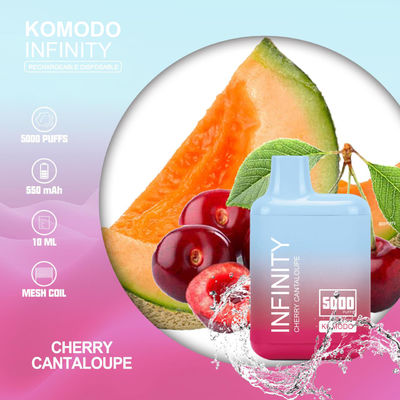 Einweg-Vaporizer Komodo Infinity 10 Aromen 5000 Puffs 5% Nikotin Einweg-Vape Pen