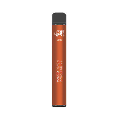 Custom LOGO Komodo 2000 Puffs Einweg-Vape-Stift gefüllter Vape-Pod