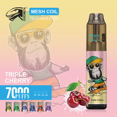 Großhandel Einweg-Vape-Stift Komodo 7000puffs Vape-Gerät verschiedene Arten