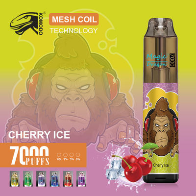 Großhandel Einweg-Vape-Stift Komodo 7000puffs Vape-Gerät verschiedene Arten