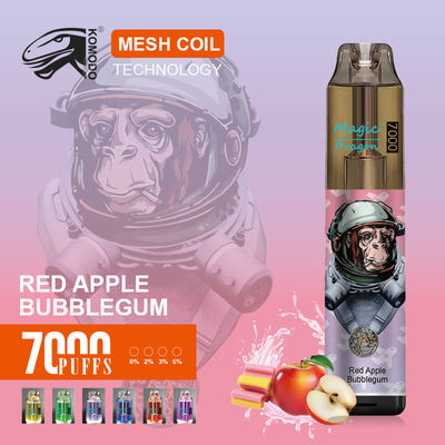 Komodo Magic Dragon 7000 Puffs Einweg-Vape 2% Nikotin Wiederaufladbare E-Zigarette