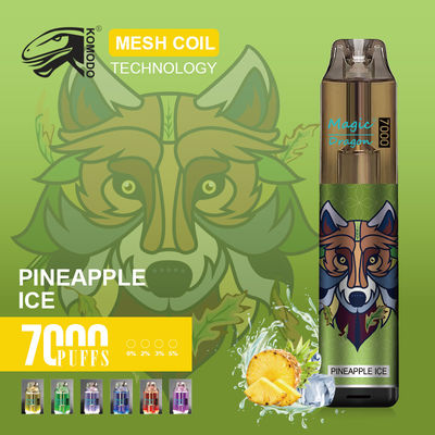 Großhandel Einweg-Vape-Stift Komodo 7000puffs Vape-Gerät verschiedene Arten