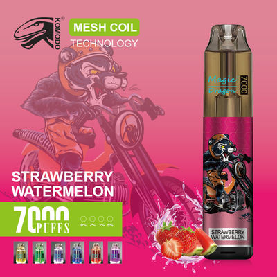 Komodo Magic Dragon 7000 Puffs Einweg-Vape 2% Nikotin Wiederaufladbare E-Zigarette