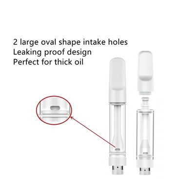 Vollkeramische Einweg-Vape-Kartusche Dicke Öl 0, 5 ml 1 ml Keramik-Spule-Kartusche