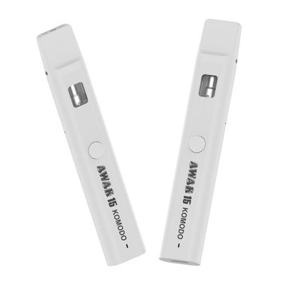 Komodo Awak 15 Einweg-Vape-Pen 300mAh Wiederaufladbare Batterie 1ml 2ml Dicke Öl Keramik-Pod-Kartusche
