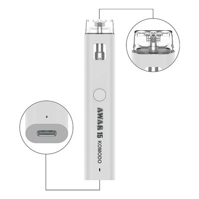 Großhandel Custom Logo gedruckt Leer 1ml 2ml wiederaufladbar Einweg-Vape für dickes Öl