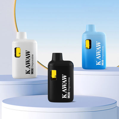 KAWAW Einweg 1 ml Leere Kapsel Batteriepatrone Boxform Gerät für dickes Öl