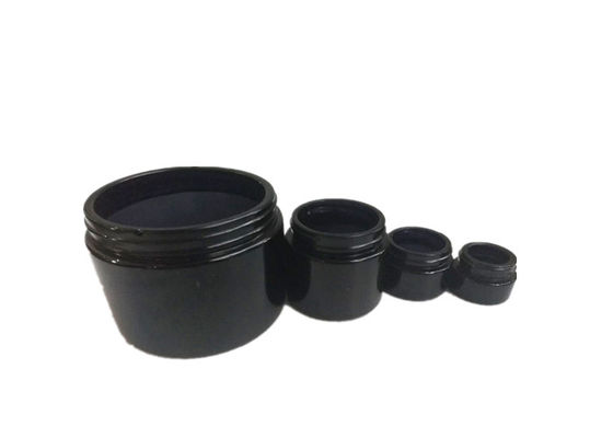 Bereiftes schwarzes Glasgefäß der Dampf-Zusatz-5ml 9ml mit Kinderbeweis-Deckel