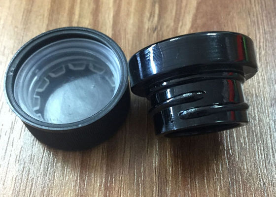 Wachsdicke Öl 9ml / 5ml Glasfläschchen, schwarzes Glasfläschchen mit kinderfestem Deckel