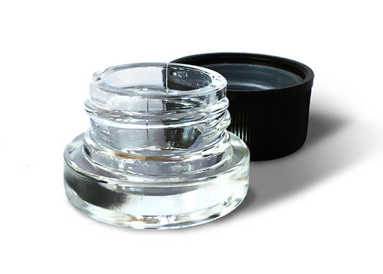 Keine Durchsickern-Dampf-Zusatz-Kinderbeständige transparente Glasflasche 5ml