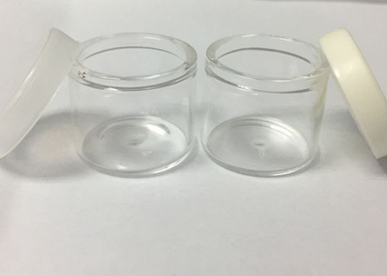 Keine Leckage Wachs CBD Öl Konzentrat Glasbehälter mit Deckel 6ml Klare Farbe