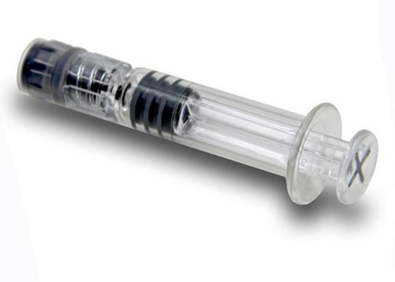 Verschluss-Spritze des CBD-Öl-Patronen-Dampf-Zusatz-Glas-1ml Luer mit Maß-Kennzeichen
