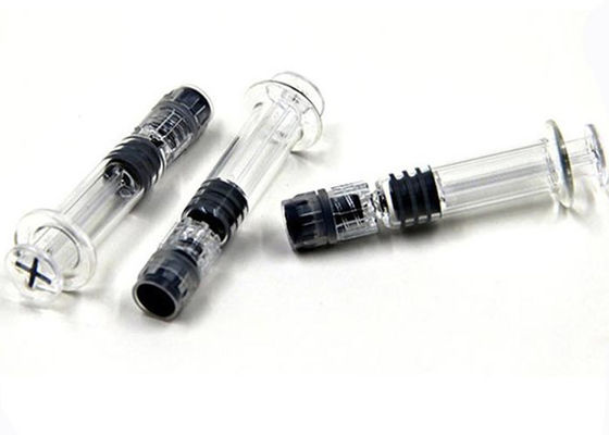 Verschluss-Spritze des CBD-Öl-Patronen-Dampf-Zusatz-Glas-1ml Luer mit Maß-Kennzeichen