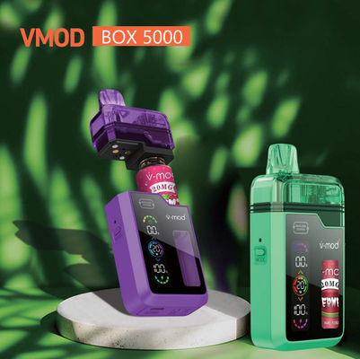 VMOD Disposable Series E Cig with 5000 Puffs Refillable Design and Convenient Type-C Charging for Quick Recharging