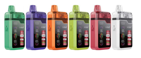 VMOD Disposable Series E Cig with 5000 Puffs Refillable Design and Convenient Type-C Charging for Quick Recharging