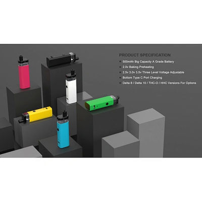 Foaio B2 2ml Disposable Vape Pen for CBD THC DELTA-8 Thick Oil Preheat and Variable Voltage