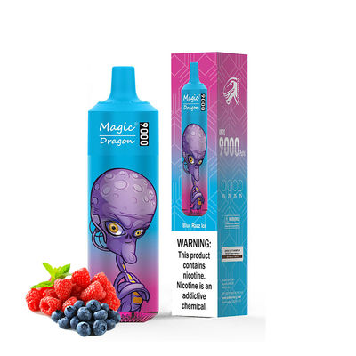 Original Komod 9000 Puffs Einweg-Vape-Stift Großhandel Wiederaufladeballe Batterie-Vape-Vaporizer