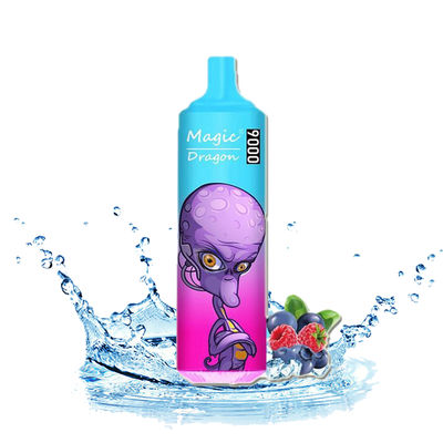 Original Komod 9000 Puffs Einweg-Vape-Stift Großhandel Wiederaufladeballe Batterie-Vape-Vaporizer