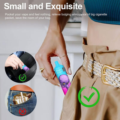 Original Komod 9000 Puffs Einweg-Vape-Stift Großhandel Wiederaufladeballe Batterie-Vape-Vaporizer