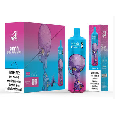 Original Komod 9000 Puffs Einweg-Vape-Stift Großhandel Wiederaufladeballe Batterie-Vape-Vaporizer