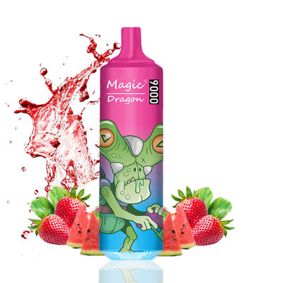 Cool Design Wiederaufladbare Vorgefüllte RandM Tornado 9000 Puffs Vape Pen 18ML E Flüssigkeit