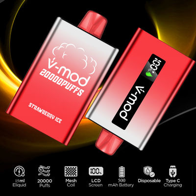 Wholesale E Cigarette Vmod 20000 Puffs Disposable Vape Pen with Digital LCD
