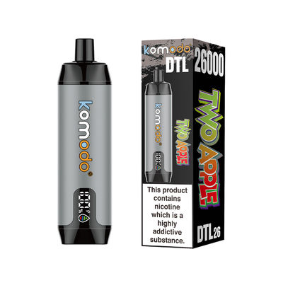 Komodo Disposable 26000 Puffs DTL Vaping with LCD Screen Rechargeable