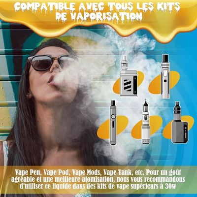 70VG / 30PG E-Liquid 30ML Vape Juice Premium for Refillable Vape Kit