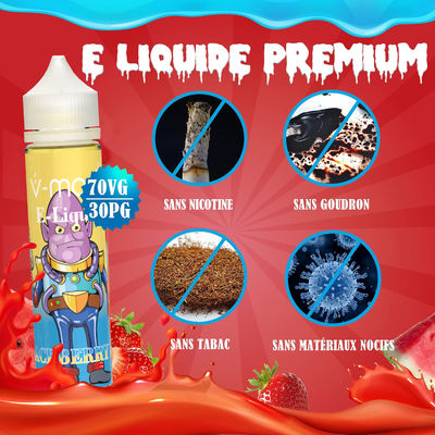 70VG / 30PG E-Liquid 60ML Vape Juice Premium for Refillable Vape Kit