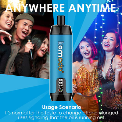 Disposable E-cigarette 26K Puffs DTL Vaping LCD Screen 20 Flavors Rechargeable