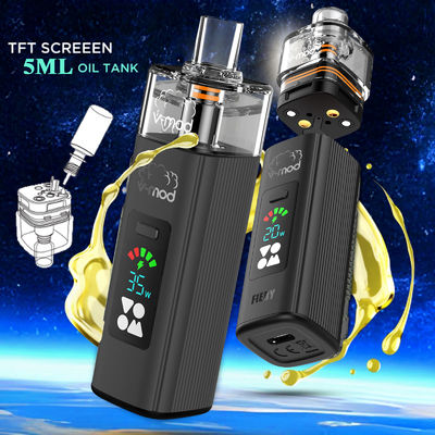 E-Cigarette Starter Kits Rechargeable E Cigarette 5.0ml Tank 1000mAh Battery