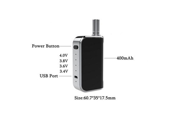 Kasten-Umb. 400mAh Komodo C5 Vape, Minikasten-Umb. mit heizen Funktion vor