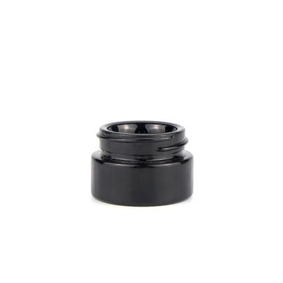 schwarzer leerer klassischer Schraubverschluss- Konzentrat-Behälter-nicht- Stock der Glasgefäß-5ml