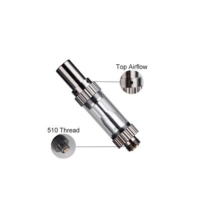 Keine Leckage Cbd Vape 510 Filzpatrone, 0,5 ml 1 ml Dampfbehälter Itsuwa Liberty V1