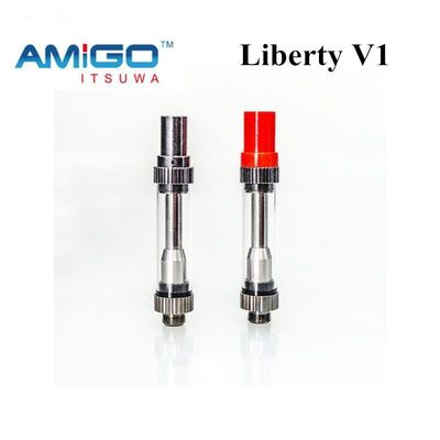 Keine Leckage Cbd Vape 510 Filzpatrone, 0,5 ml 1 ml Dampfbehälter Itsuwa Liberty V1