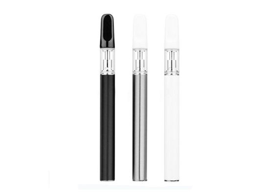 0.5ml Glas-Vaporizerpatrone Wiederaufladbar 350mAh Batterie Keramik Einweg-Vape-Stift